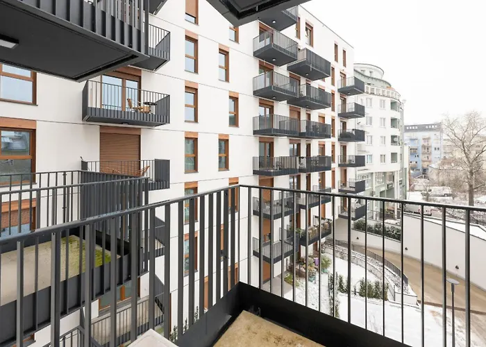 Spychalskiego - Parking, Balcony, Air Con - By Rentujemy