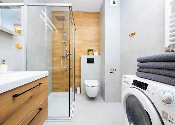 Apartament Spychalskiego - Parking, Balcony, Air Con - By Rentujemy *