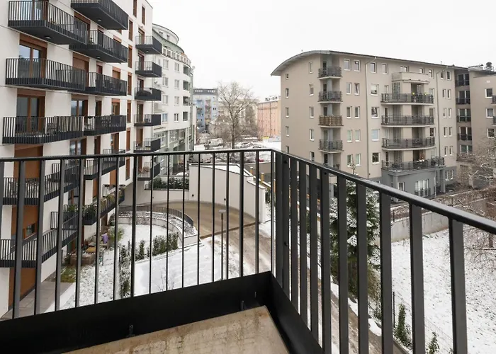 Apartament Spychalskiego - Parking, Balcony, Air Con - By Rentujemy Poznań